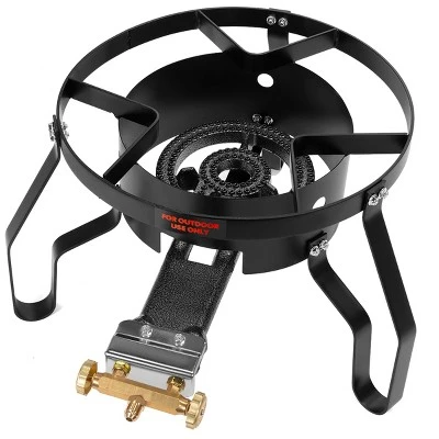 Barton 52QT Aluminum Turkey Fryer Steamer 80,000 BTU Cast Iron Burner Clam Bake Pot Large Capacity 2 Barton 52QT Aluminum Turkey Fryer Steamer 80,000 BTU Cast Iron Burner Clam Bake Pot Large Capacity - Image 2