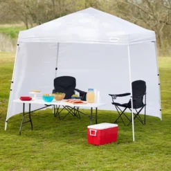Caravan Canopy V-Series 12 X 12 Foot Tent Sidewall Set, White (Sidewalls Only) -Coleman Shop GUEST 028e25c7 4b4e 43e0 a359 2818a98f82b1