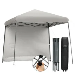 Costway 10ft X 10ft Pop Up Tent Slant Leg Canopy W/ Roll-up Side Wall 24 Costway 10ft X 10ft Pop Up Tent Slant Leg Canopy W/ Roll-up Side Wall -Coleman Shop GUEST 03f150fa b6c5 469c a447 97823a1ec029