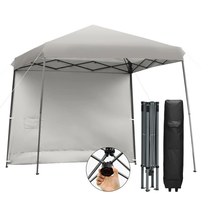 Costway 10ft X 10ft Pop Up Tent Slant Leg Canopy W/ Roll-up Side Wall 11 Costway 10ft X 10ft Pop Up Tent Slant Leg Canopy W/ Roll-up Side Wall - Image 11