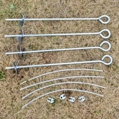 Outsunny 6'x8' Outdoor Storage Shelter With Rollup & Zipper Door, Heavy Duty Carport Shed For Motorcycle Garden Storage, Grey -Coleman Shop GUEST 0b8e2f44 7353 454f aedd 6d129247aac9