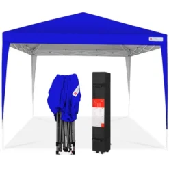 Best Choice Products 10x10ft Pop Up Canopy Outdoor Portable Adjustable Instant Gazebo Tent W/ Carrying Bag -Coleman Shop GUEST 0beb8999 98fd 4e85 94e3 1f38031ef495