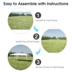 Costway 10'x20' Outdoor Party Wedding Tent Heavy Duty Canopy Pavilion -Coleman Shop GUEST 0ce68645 5c6e 47bc 86cb 9227df74cfbe