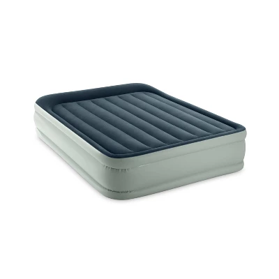 Intex Elevated 18" Premium Comfort Queen Air Mattress With Internal Pump 1 Intex Elevated 18" Premium Comfort Queen Air Mattress With Internal Pump