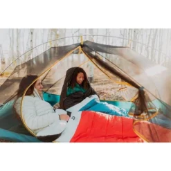 Sierra Designs Synthesis 25 Degree Fahrenheit Long Sleeping Bag - Blue