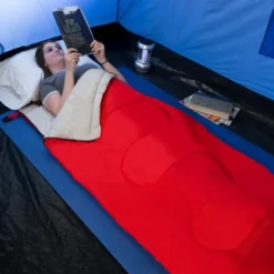 Leisure Sports 2-Season Lightweight Spring/Summer Sleeping Bag - Red -Coleman Shop GUEST 0ef00f77 ed83 4398 b9cc 6d9ce4561f9f