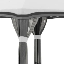 Outsunny 10' X 10' Pop Up Canopy With Nettings, Foldable Party Tent With Wheeled Carry Bag And 4 Sand Bags -Coleman Shop GUEST 0faf8dbe bbae 4bf9 9f14 805675bd82a7