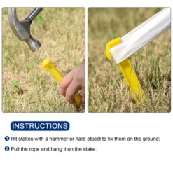 Unique Bargains Tent Stakes Plastic Pegs With Hook For Camping Canopy 5 Unique Bargains Tent Stakes Plastic Pegs With Hook For Camping Canopy -Coleman Shop GUEST 1095d4a5 63c9 4769 891b 5476ad1b6e51