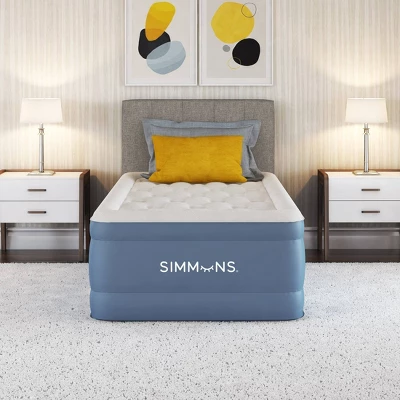 Simmons Rest Aire 17" Comfort Top Anti-Microbial Air Mattress With Built-in Pump - Twin 5 Simmons Rest Aire 17" Comfort Top Anti-Microbial Air Mattress With Built-in Pump - Twin - Image 5