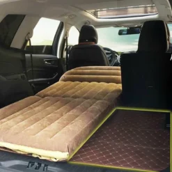 Costway Inflatable SUV Air Backseat Mattress Flocking Travel Pad W/Pump Camping Travel -Coleman Shop GUEST 19655672 ca01 4d71 be67 558120ce10cb