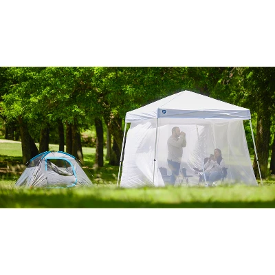 Z-Shade 10' Horizon Angled Leg Breathable Mesh Screen Shelter Protectant Attachment For Horizon Canopy Tents, Blue (Attachment Only) 3 Z-Shade 10' Horizon Angled Leg Breathable Mesh Screen Shelter Protectant Attachment For Horizon Canopy Tents, Blue (Attachment Only) - Image 3