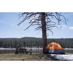 Stansport Everest 6 Person Dome Tent Orange/Gray -Coleman Shop GUEST 1dd868e5 2418 4d0d 85b8 1413f4e983de