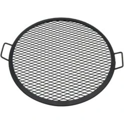 Sunnydaze Decor Sunnydaze Outdoor Camping Or Backyard Heavy-Duty Steel Round X-Marks Fire Pit Cooking Grilling Grate -Coleman Shop GUEST 21442874 50d1 4132 995f 264a26abf3a9
