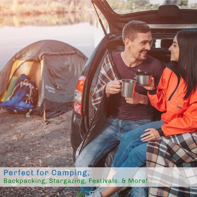 Leisure Sports Extra-Large 3-Season Envelope-Style Sleeping Bag With Carrying Bag - Navy 5 Leisure Sports Extra-Large 3-Season Envelope-Style Sleeping Bag With Carrying Bag - Navy - Image 5