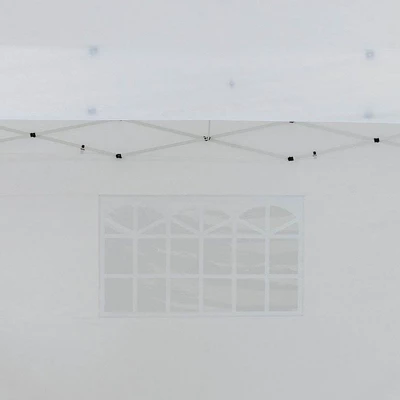 Z Shade Venture 12 X 10 Foot Lawn Garden Event Outdoor Pop Up Canopy Gazebo Portable Shelter Tent With Walls And Windows, White 2 Z Shade Venture 12 X 10 Foot Lawn Garden Event Outdoor Pop Up Canopy Gazebo Portable Shelter Tent With Walls And Windows, White - Image 2