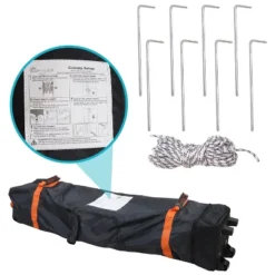 Sunnydaze Decor Sunnydaze Premium Pop-Up Canopy With Rolling Carry Bag -Coleman Shop GUEST 25a68af8 6b1c 4e25 ba50 015f19b2b317