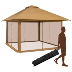 Costway 13x13ft Pop-up Instant Canopy Tent Mesh Sidewall UV50+ Adjust Outdoor Patio 20 Costway 13x13ft Pop-up Instant Canopy Tent Mesh Sidewall UV50+ Adjust Outdoor Patio -Coleman Shop GUEST 26c6f1ac 347d 4a5a b5d0 777e9fed9c49