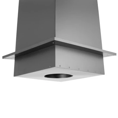 DuraVent 6DP-CS24 DuraPlus 6 Inch Galvanized Steel Ceiling Support Box And Trim Collar For Wood Burning Stove Exhaust Vent Pipe 1 DuraVent 6DP-CS24 DuraPlus 6 Inch Galvanized Steel Ceiling Support Box And Trim Collar For Wood Burning Stove Exhaust Vent Pipe