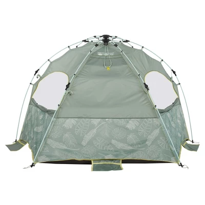 Lightspeed Outdoors ECO QuickShelter, Beach Tent, Botanical Lines 1 Lightspeed Outdoors ECO QuickShelter, Beach Tent, Botanical Lines