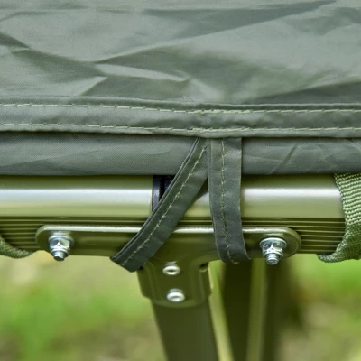 Outsunny 2 Person Foldable Camping Cot, Portable Outdoor With Sleeping Bag & Thick Air Mattress, Multifunctional Elevated Camping Bed Tent For 2 5 Outsunny 2 Person Foldable Camping Cot, Portable Outdoor With Sleeping Bag & Thick Air Mattress, Multifunctional Elevated Camping Bed Tent For 2 - Image 5