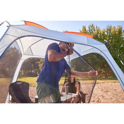 Coleman 8'x8' Skyshade Screendome Shelter - Fog 4 Coleman 8'x8' Skyshade Screendome Shelter - Fog - Image 4