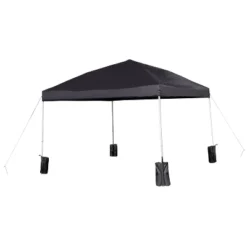 Flash Furniture 10'x10' Pop Up Event Straight Leg Canopy Tent With Sandbags And Wheeled Case -Coleman Shop GUEST 3a99f7d1 09b8 4d21 9a79 b82c31e35e4c