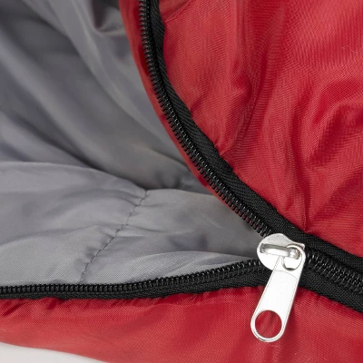 Wenzel Windy Pass 0 Degrees Fahrenheit Mummy Sleeping Bag - Dark Gray 4 Wenzel Windy Pass 0 Degrees Fahrenheit Mummy Sleeping Bag - Dark Gray - Image 4