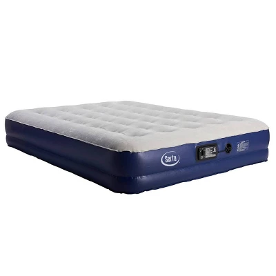 Serta 12" Queen Air Mattress With Insta 3 Pump 2 Serta 12" Queen Air Mattress With Insta 3 Pump - Image 2