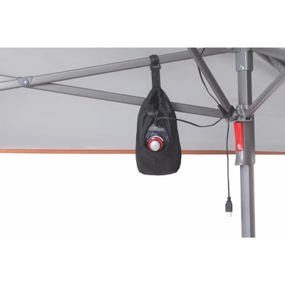 Coleman All-Night Lighted Eaved Shelter - Light Gray 13' X 13' 3 Coleman All-Night Lighted Eaved Shelter - Light Gray 13' X 13' - Image 3