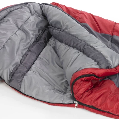 Wenzel Windy Pass 0 Degrees Fahrenheit Mummy Sleeping Bag - Dark Gray 2 Wenzel Windy Pass 0 Degrees Fahrenheit Mummy Sleeping Bag - Dark Gray - Image 2