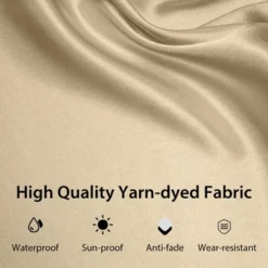 Costway 10x12ft Outdoor Aluminum Retractable Pergola Canopy Shelter Grape Trellis Beige/Gray -Coleman Shop GUEST 3e6da9d1 2166 4ab9 a70f fbe7a788ea0e