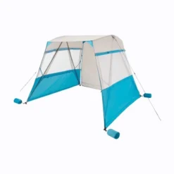 Coleman Go Shade Backpack 7'x7' Shelter - Caribbean Blue