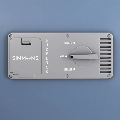 Simmons Rest Aire 17" Comfort Top Anti-Microbial Air Mattress With Built-in Pump - Twin 2 Simmons Rest Aire 17" Comfort Top Anti-Microbial Air Mattress With Built-in Pump - Twin - Image 2