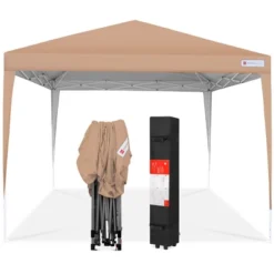 Best Choice Products 10x10ft Pop Up Canopy Outdoor Portable Adjustable Instant Gazebo Tent W/ Carrying Bag -Coleman Shop GUEST 42bdffc5 e40c 4af6 a4d5 0db4ba3294d8