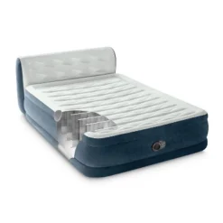 Intex 18" Pillow Top Air Mattress With Electric Pump And Headboard - Queen Size -Coleman Shop GUEST 4996f1ea 786f 41b1 8075 711e5f90e6b6