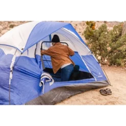 Stansport Pine Creek 4 Person Dome Tent Blue/White -Coleman Shop GUEST 49bc86d6 66dd 448f b693 25bac66f0e05