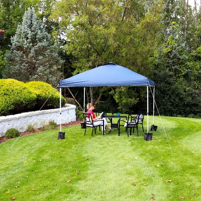 Sunnydaze Decor Sunnydaze Premium Pop-Up Canopy With Rolling Carry Bag And Sandbags 8 Sunnydaze Decor Sunnydaze Premium Pop-Up Canopy With Rolling Carry Bag And Sandbags - Image 8