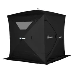 Outsunny 4 Person Ice Fishing Shelter, Waterproof Oxford Fabric Portable Pop-up Ice Tent With 2 Doors For Outdoor Fishing -Coleman Shop GUEST 5007cf6e f50b 4f4c b26c da246f9ca5a9