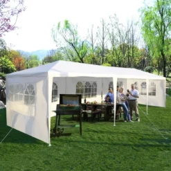 Costway 10'x30' Party Wedding Outdoor Patio Tent Canopy Heavy Duty Gazebo Pavilion Event -Coleman Shop GUEST 55bdbf21 b01b 4601 a6da 658251f13665