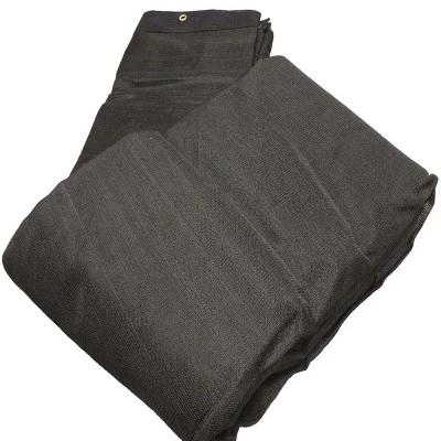 Moose Supply Black Mesh Tarp Cover, Heavy Duty Polyethylene 2 Moose Supply Black Mesh Tarp Cover, Heavy Duty Polyethylene - Image 2