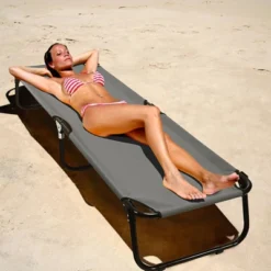 Costway Portable Camping Cot Outdoor Folding Sleeping Bed For Traveling Hiking -Coleman Shop GUEST 5c650eab cfa7 4687 9eb4 ea38abb0e6f2