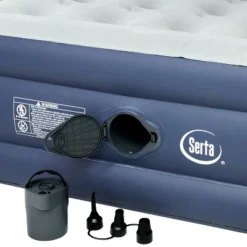 Serta 16" Rechargeable Air Mattress With Electric Pump - Queen -Coleman Shop GUEST 5e9427ab dda1 4ff9 84af 40a5c37ea0b3