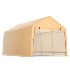 Costway 9x17 Ft Heavy Duty Carport Canopy PE Car Tent Steel Outdoor Garage Shelter 17 Costway 9x17 Ft Heavy Duty Carport Canopy PE Car Tent Steel Outdoor Garage Shelter -Coleman Shop GUEST 633b0a02 a1a3 447f 94af 131cf4899dfa