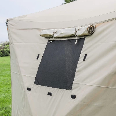 Hike Crew Windowed Wind Panel For Outdoor Pop Up Gazebo Screened Tent 1 Hike Crew Windowed Wind Panel For Outdoor Pop Up Gazebo Screened Tent