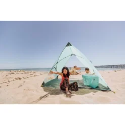 Picnic Time Pismo A-Frame Portable Beach Tent - Ice Blue -Coleman Shop GUEST 6411f8c4 21b7 458c aea0 512085598777