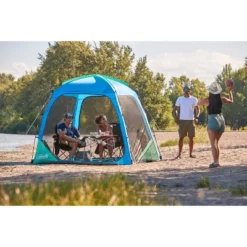Coleman 8'x8' Skyshade Screendome Shelter - Blue -Coleman Shop GUEST 651179f2 c910 4010 963a 5cda2e224e4b