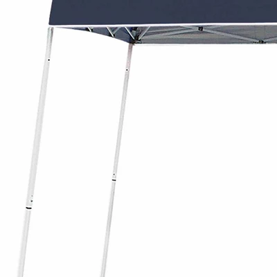 Z-Shade 10 X 10 Foot Push Button Angled Leg Instant Shade Outdoor Canopy Tent Portable Shelter With Steel Frame And Storage Bag, Navy 3 Z-Shade 10 X 10 Foot Push Button Angled Leg Instant Shade Outdoor Canopy Tent Portable Shelter With Steel Frame And Storage Bag, Navy - Image 3