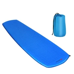 Costway Inflatable Sleeping Pad, Self Inflating Camping Mattress W/Carrying Bag GreenBlue -Coleman Shop GUEST 6dce607c e354 429c acbc da113a642a8b