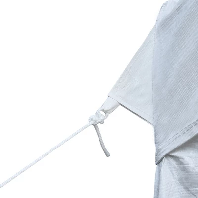 Outsunny 20' X 40' Large Outdoor Carport Canopy Party Tent With Removable Protective Sidewalls & Versatile Uses, White 5 Outsunny 20' X 40' Large Outdoor Carport Canopy Party Tent With Removable Protective Sidewalls & Versatile Uses, White - Image 5