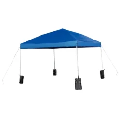 Flash Furniture 10'x10' Pop Up Event Straight Leg Canopy Tent With Sandbags And Wheeled Case -Coleman Shop GUEST 73b772c4 e8b8 49c5 9933 f5bef437c0eb